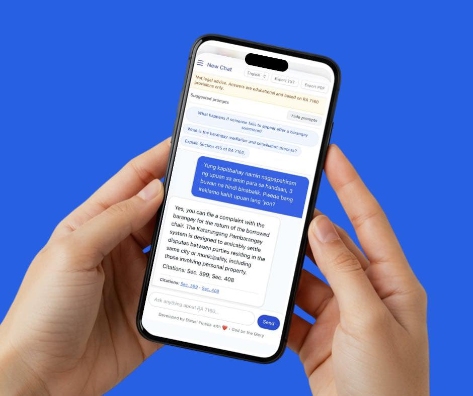 Barangay Laws AI Chatbot